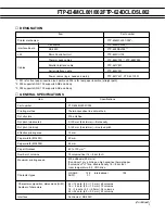 Предварительный просмотр 2 страницы Fujitsu FTP-634MCL001 Overview