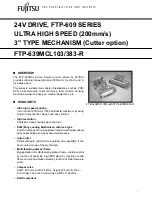 Предварительный просмотр 1 страницы Fujitsu FTP-639MCL103/383-R Manual