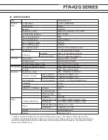 Preview for 2 page of Fujitsu FTR-K2G Series Manual