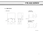 Preview for 5 page of Fujitsu FTR-K2G Series Manual
