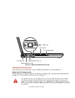 Preview for 20 page of Fujitsu Fujitsu LifeBook B6230 notebook User Manual