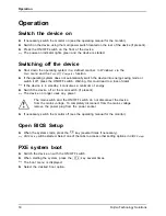 Preview for 22 page of Fujitsu FUTRO S550-2 Operating Manual