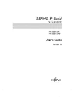 Fujitsu FX-3001SR User Manual preview