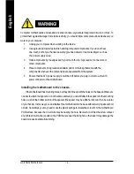 Preview for 4 page of Fujitsu GA-8SGXL P4 Titan DDR User Manual