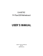 Fujitsu GA-8STXC P4 Titan-DDR User Manual предпросмотр