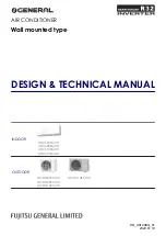 Fujitsu General AOHG07KMCC Design & Technical Manual preview