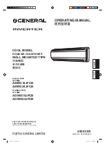 Preview for 19 page of Fujitsu GENERAL AOWG18JFCB Operating Manual