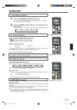 Preview for 25 page of Fujitsu GENERAL AOWG18JFCB Operating Manual