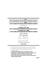 Preview for 10 page of Fujitsu GP5-HDH84 User Manual