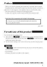 Preview for 7 page of Fujitsu GP5-HDH8B User Manual