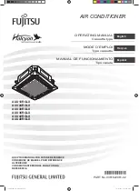 Fujitsu Halcyon AUU18RGLX Operating Manual preview