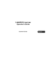 Предварительный просмотр 3 страницы Fujitsu IMAGE SCANNER FI-486PRFR Operator'S Manual