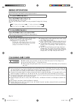 Preview for 12 page of Fujitsu Inverter AOBR30JFT Operating Manual