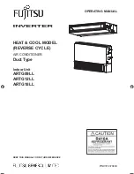 Предварительный просмотр 1 страницы Fujitsu Inverter ARTG09LL Operating Manual