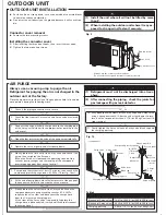 Предварительный просмотр 7 страницы Fujitsu Inverter Halcyon AOU12R2 Installation Manual