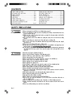 Preview for 2 page of Fujitsu Inverter Halcyon AOU12RL Operating Manual