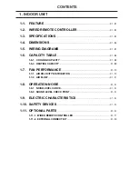 Preview for 3 page of Fujitsu Inverter Halcyon AOU12RLS Design & Technical Manual