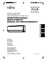 Fujitsu Inverter Halcyon AOU12RLS Operating Manual preview