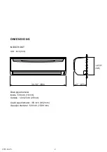 Preview for 3 page of Fujitsu Inverter Halcyon AOU18RLXS Service Manual