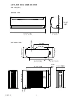 Предварительный просмотр 3 страницы Fujitsu Inverter Halcyon AOU24CL Service Manual