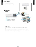 Preview for 4 page of Fujitsu Inverter Halcyon AOU24CL1 Design & Technical Manual