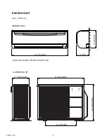 Preview for 3 page of Fujitsu Inverter Halcyon AOU24CL1 Service Manual