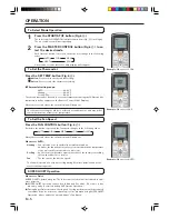 Предварительный просмотр 8 страницы Fujitsu Inverter Halcyon AOU24RL Operating Manual