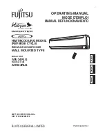 Fujitsu Inverter Halcyon AOU24RLQ Operating Manual preview