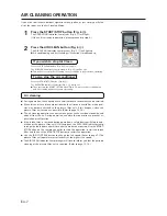 Preview for 10 page of Fujitsu Inverter Halcyon AOU24RLQ Operating Manual