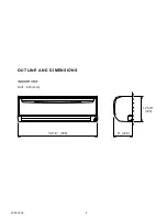 Preview for 3 page of Fujitsu Inverter Halcyon AOU24RLXQ Service Manual