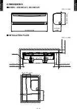 Предварительный просмотр 9 страницы Fujitsu Inverter Halcyon AOU30CLX1 Design & Technical Manual