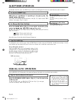 Предварительный просмотр 10 страницы Fujitsu Inverter Halcyon AOU30CLX1 Operating Manual