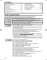 Preview for 2 page of Fujitsu Inverter Halcyon Operating Manual