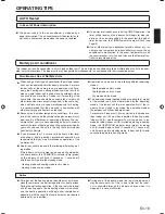 Preview for 19 page of Fujitsu Inverter Halcyon Operating Manual