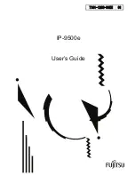 Fujitsu IP-9500e User Manual preview