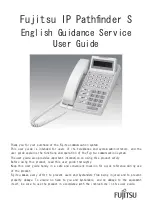 Preview for 1 page of Fujitsu IP Pathfinder S User Manual