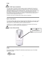 Preview for 6 page of Fujitsu iPAD100 series Operation Manual