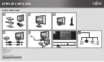 Fujitsu L19T-4 LED Quick Start Manual preview