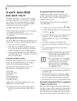 Preview for 2 page of Fujitsu Lifebook A1110 Guide Bios Manual