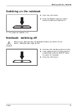 Preview for 25 page of Fujitsu LIFEBOOK A3511 Operating Manual