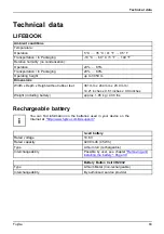 Предварительный просмотр 67 страницы Fujitsu LIFEBOOK A3511 Operating Manual