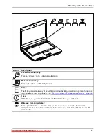 Предварительный просмотр 31 страницы Fujitsu LIFEBOOK A530 Operating Manual