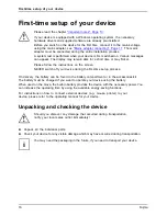 Preview for 20 page of Fujitsu LIFEBOOK A532 Operating Manual