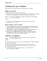 Preview for 18 page of Fujitsu LIFEBOOK A555 Operating Manual