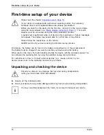 Preview for 20 page of Fujitsu LIFEBOOK A555 Operating Manual