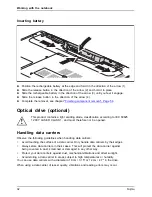 Preview for 36 page of Fujitsu LIFEBOOK A555 Operating Manual