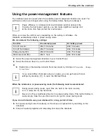 Preview for 39 page of Fujitsu LIFEBOOK A555 Operating Manual