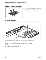 Preview for 54 page of Fujitsu LIFEBOOK A555 Operating Manual