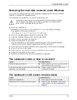 Preview for 63 page of Fujitsu LIFEBOOK A555 Operating Manual