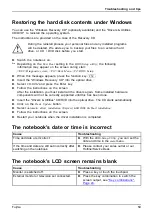 Preview for 63 page of Fujitsu LIFEBOOK A557 Operating Manual